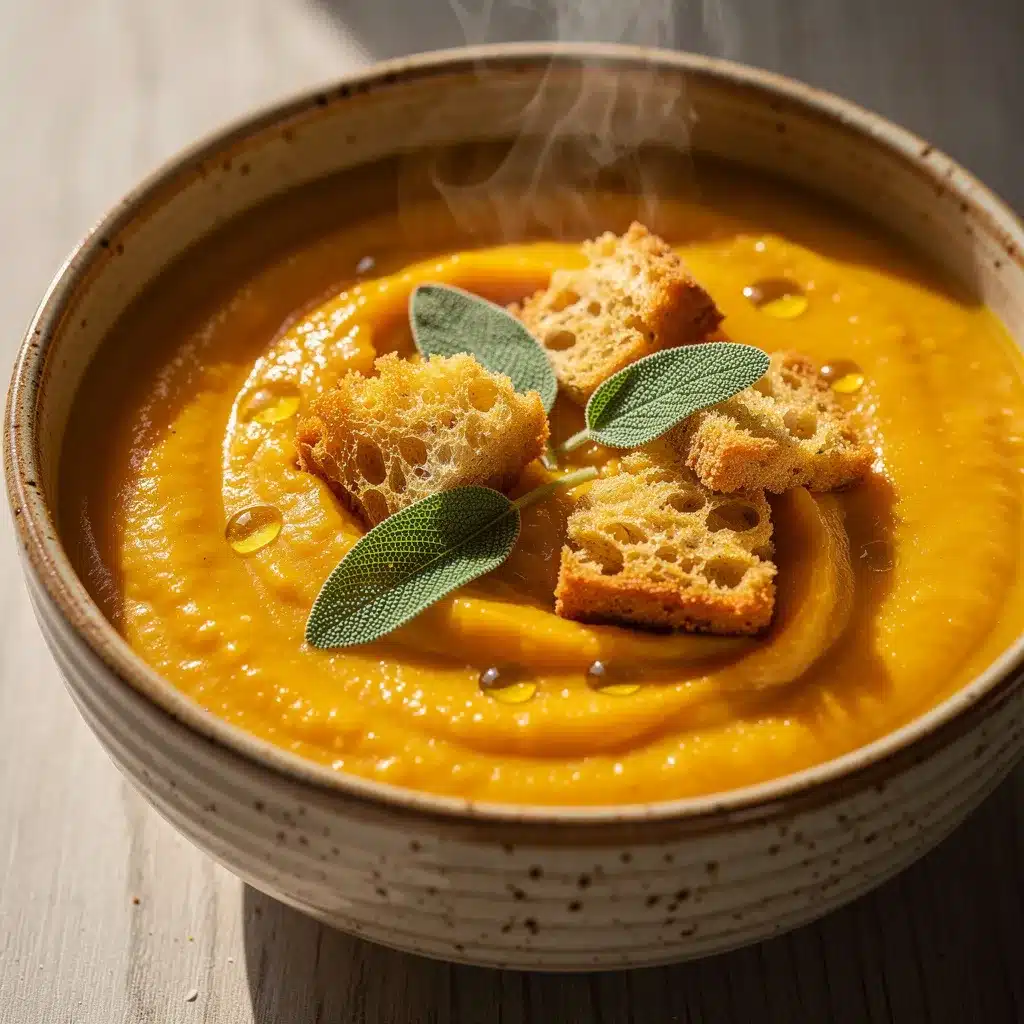 creamy crockpot butternut squash soup preparation steps