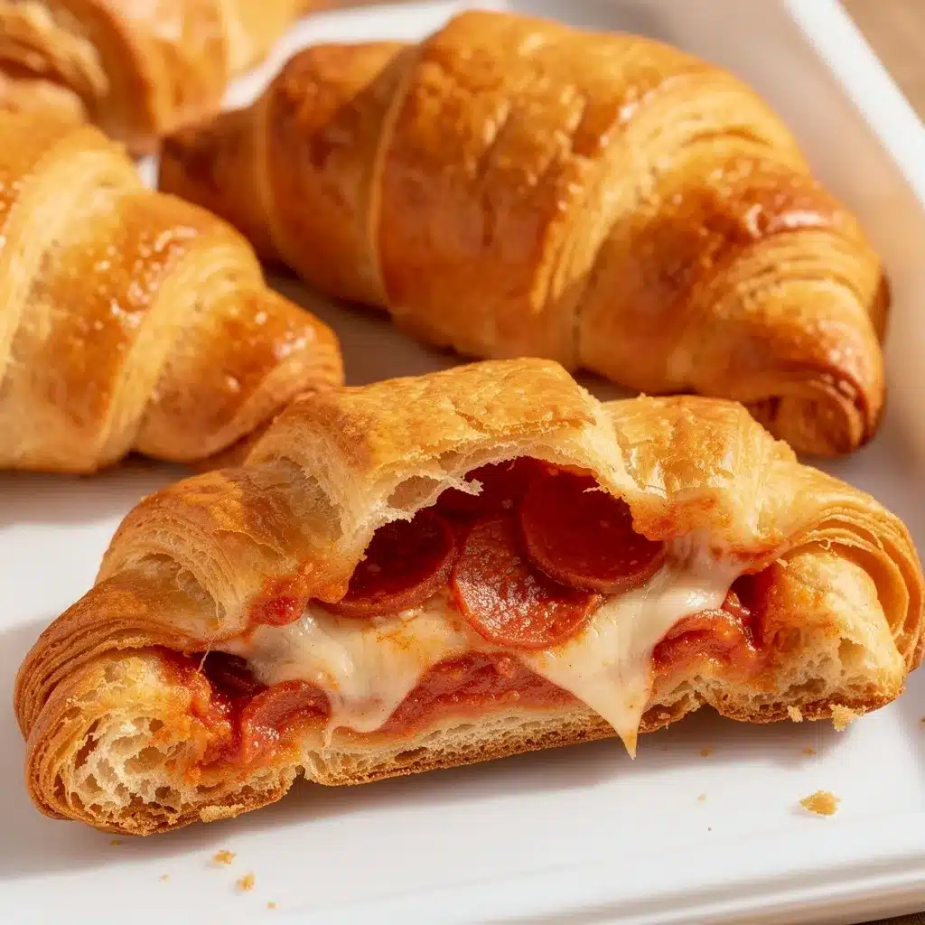 crescent roll pizza bites preparation steps