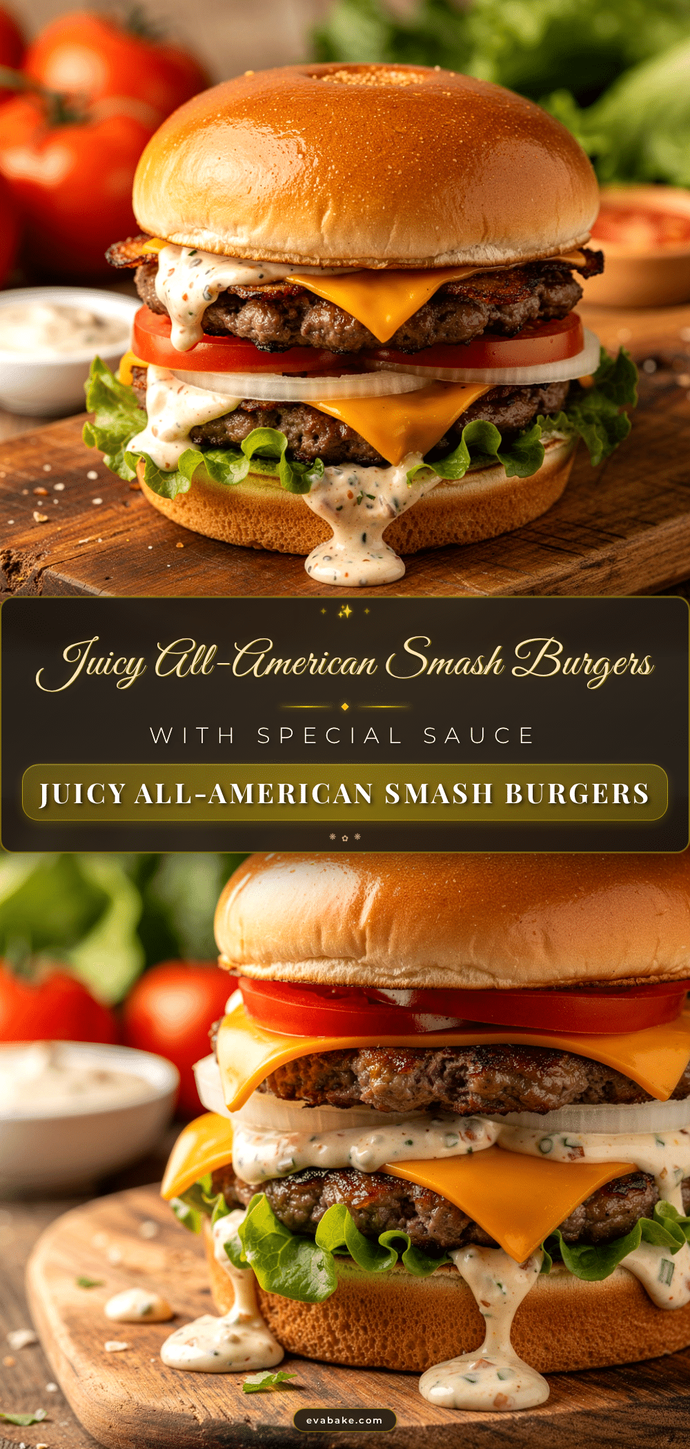 crispy all-american smash burgers recipe