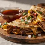 crispy birria quesadillas - featured image