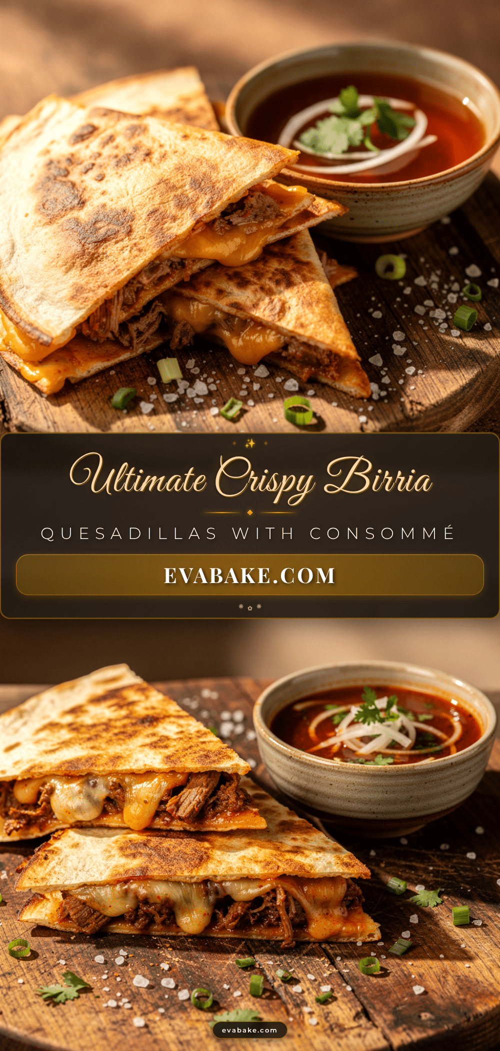 crispy birria quesadillas recipe