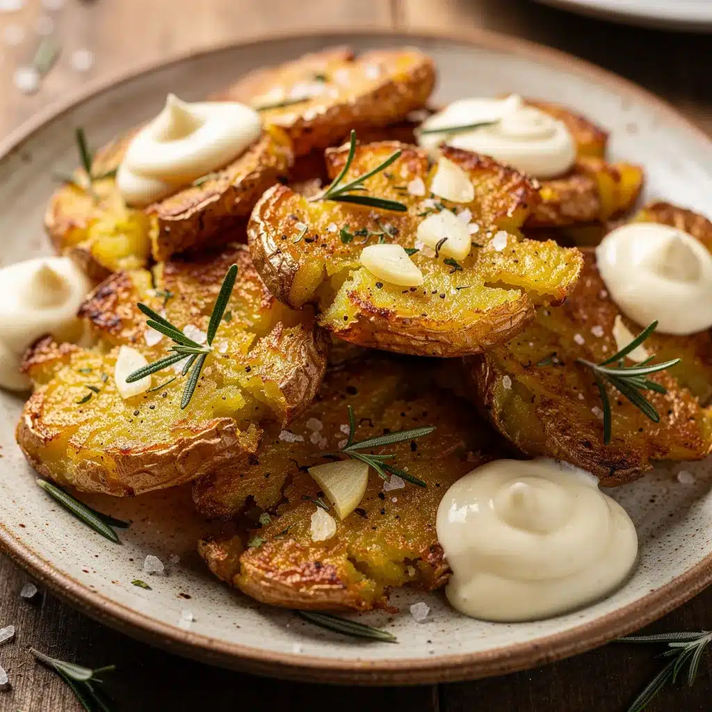 crispy smashed potatoes preparation steps