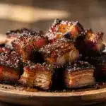 crispy smoked pork belly burnt ends - featured image
