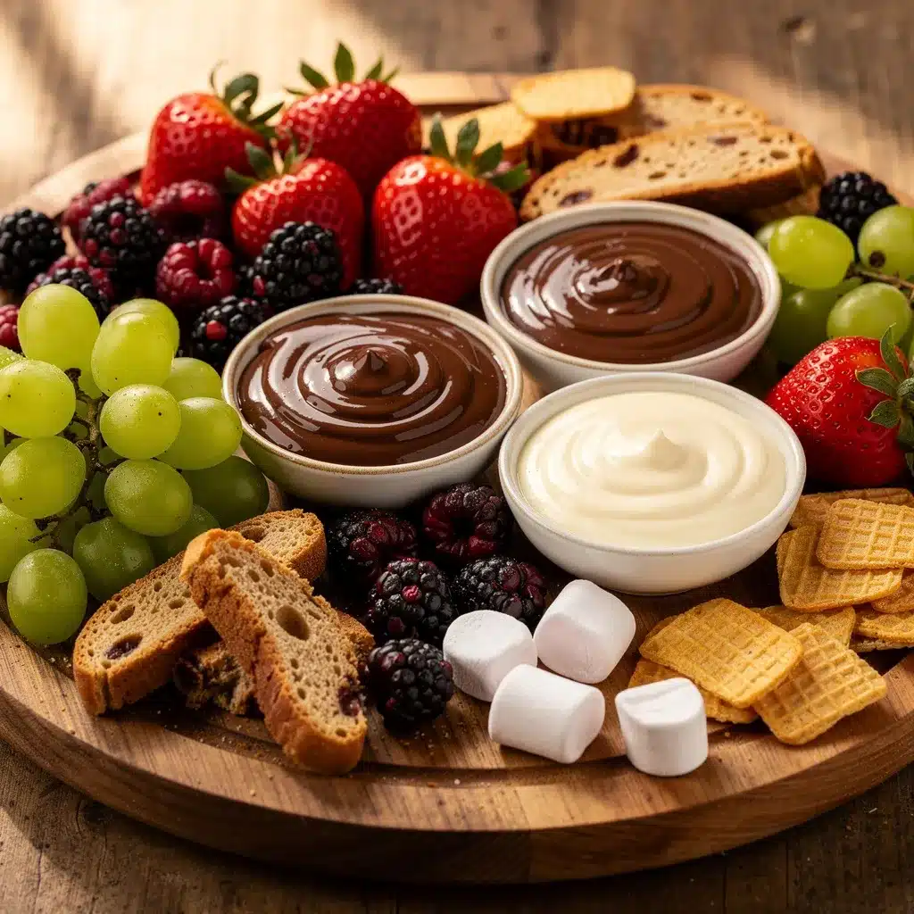 dessert charcuterie board preparation steps