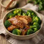 easy crockpot teriyaki chicken - featured image