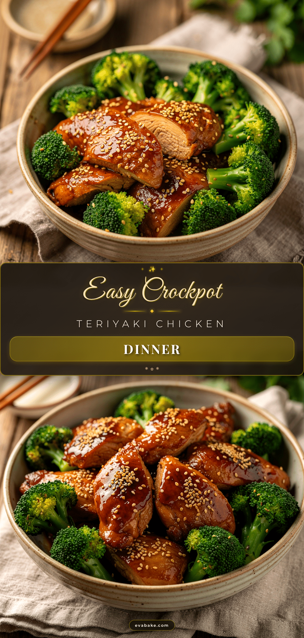 easy crockpot teriyaki chicken recipe