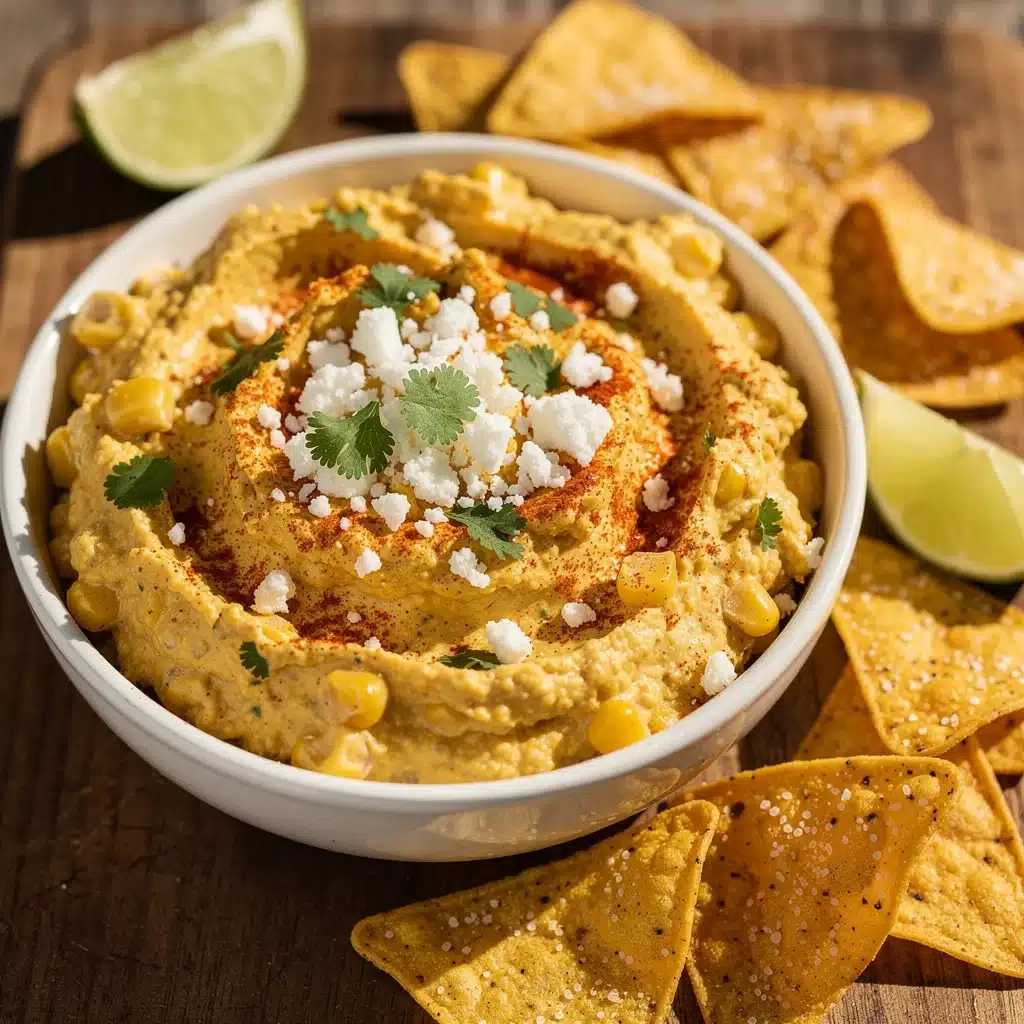 elote street corn dip - featured image