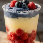 Frozen Patriotic Lemonade Slushie - featured image