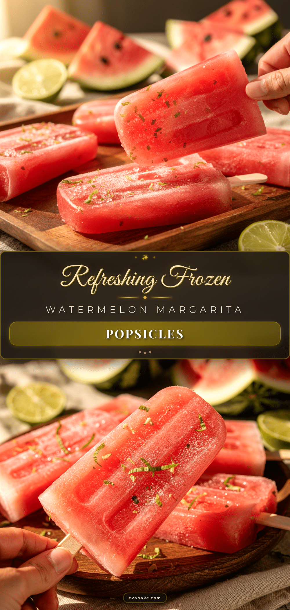 frozen watermelon margarita popsicles recipe