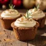 gingerbread cookie cups - featured image