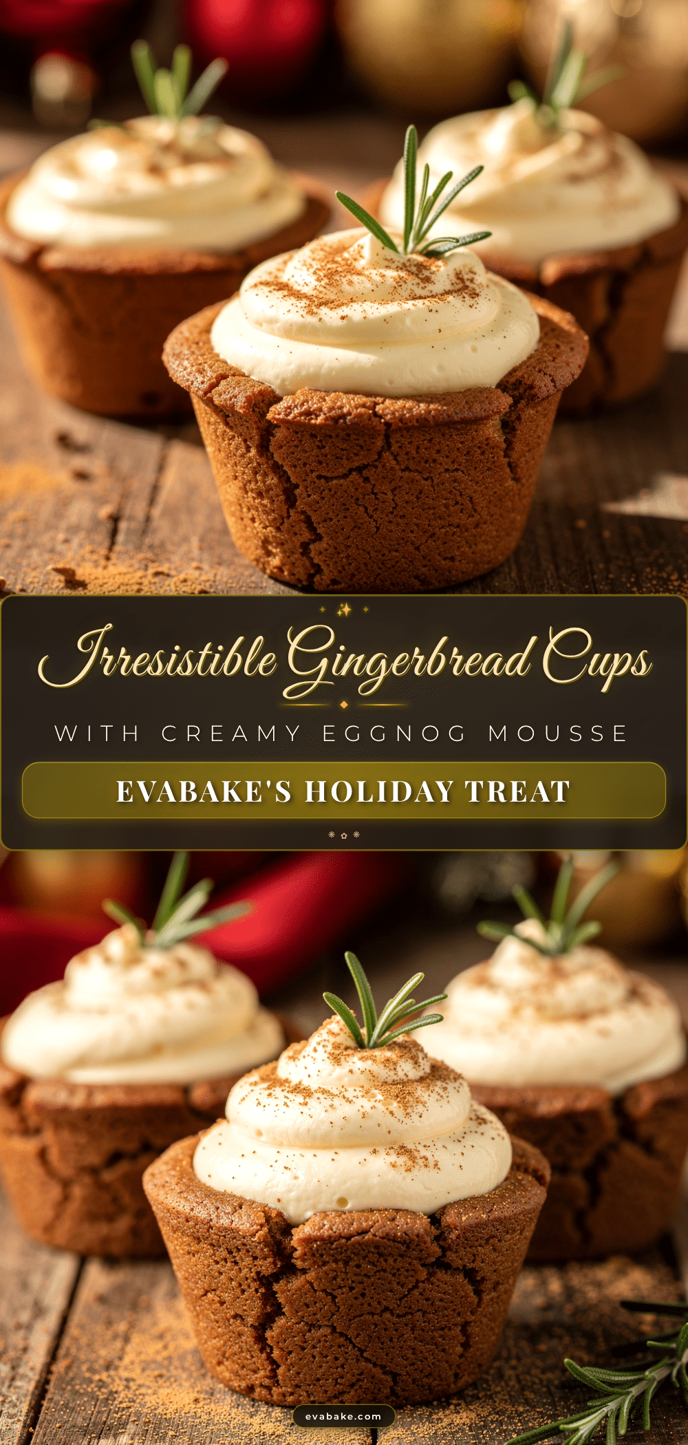 gingerbread cookie cups recipe