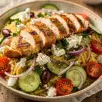 Greek Lemon Orzo Salad - featured image