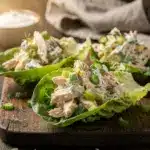 Greek Yogurt Chicken Salad Lettuce Cups - featured image