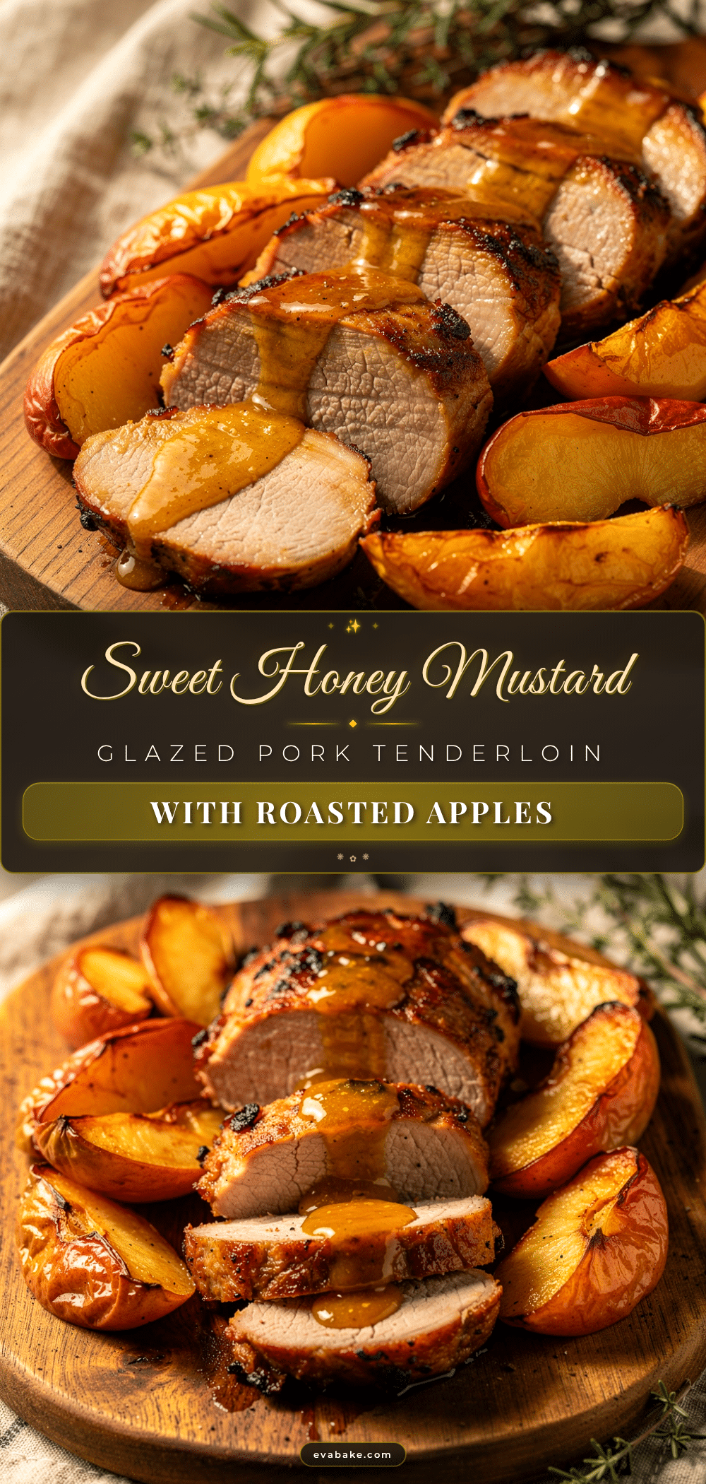 honey mustard glazed pork tenderloin recipe