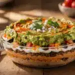 layered taco dip - featured image