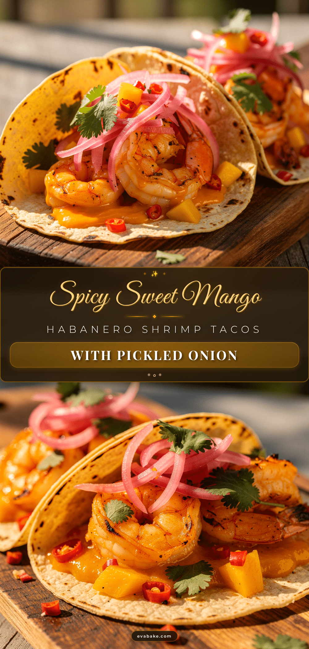 mango habanero shrimp tacos recipe