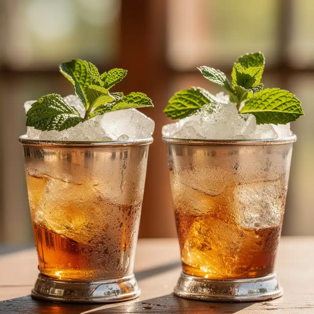 mint julep recipe - featured image