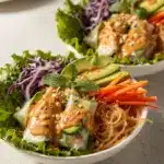 no-cook summer roll bowls - featured image