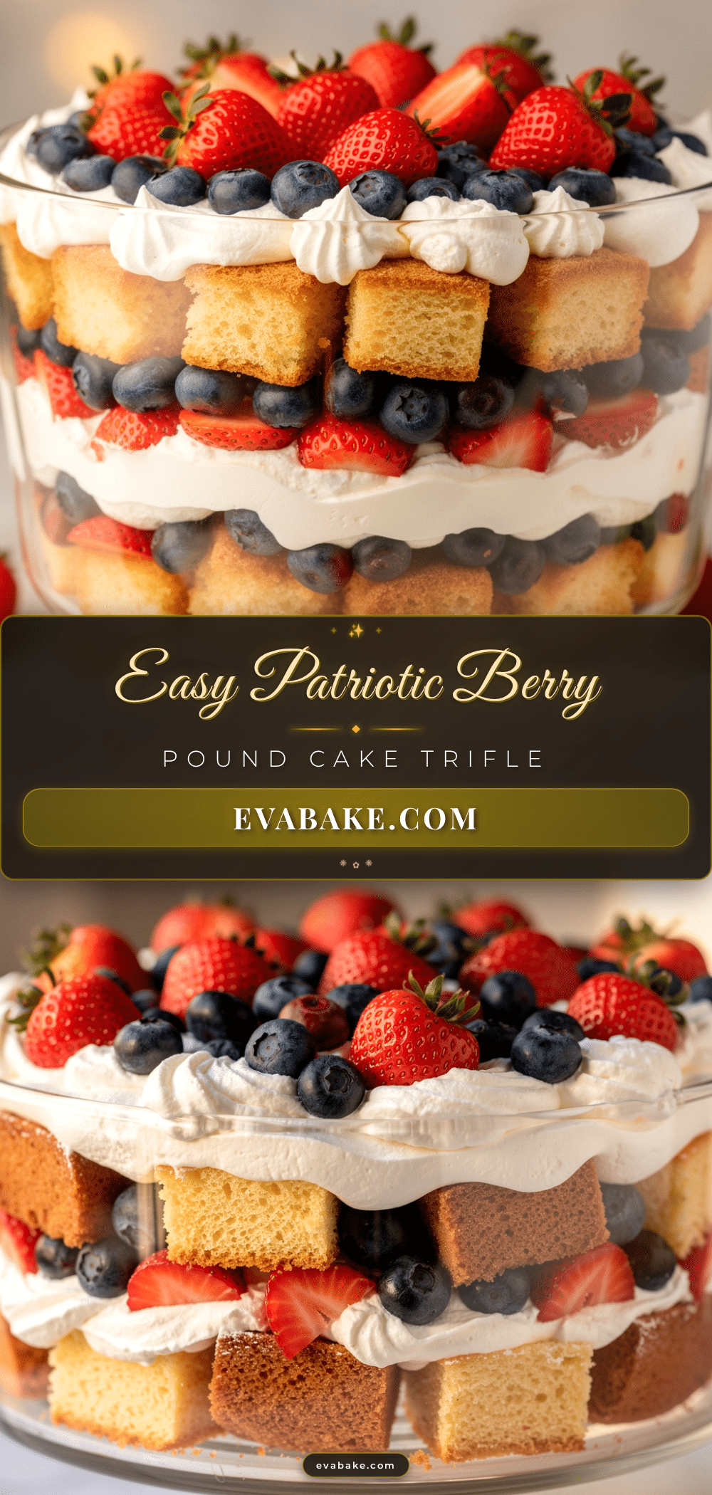 patriotic layered berry trifle recipe