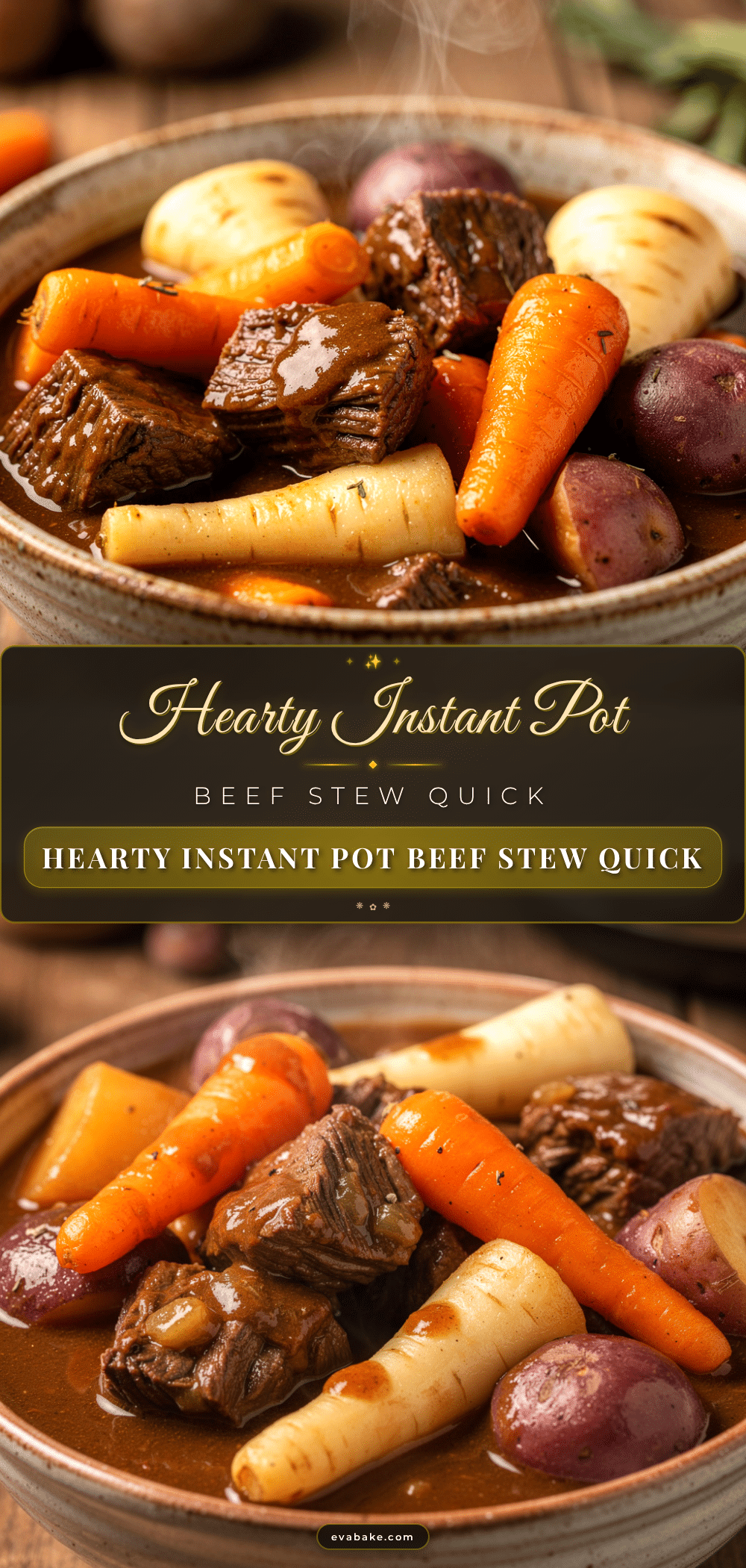 quick instant pot beef stew recipe