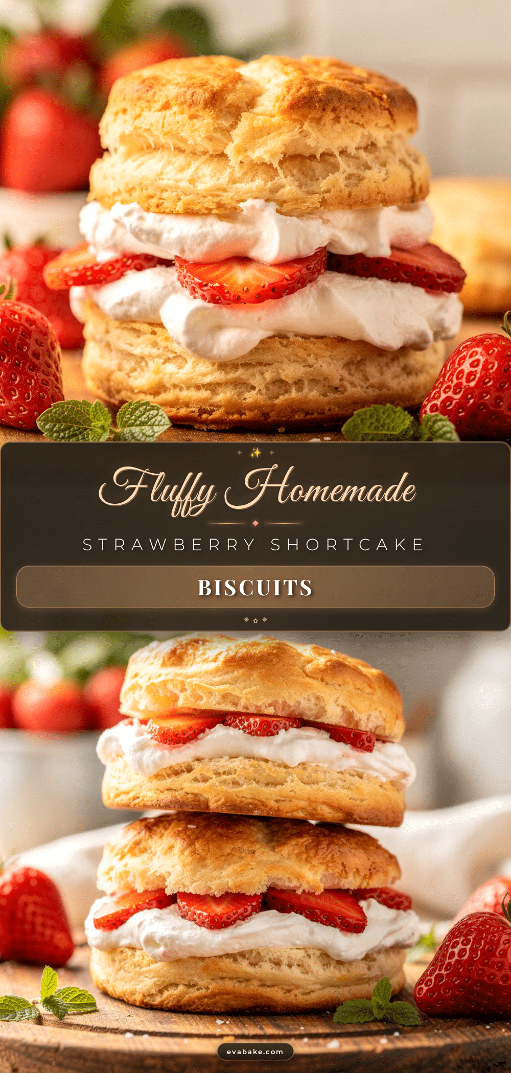 strawberry shortcake biscuits recipe