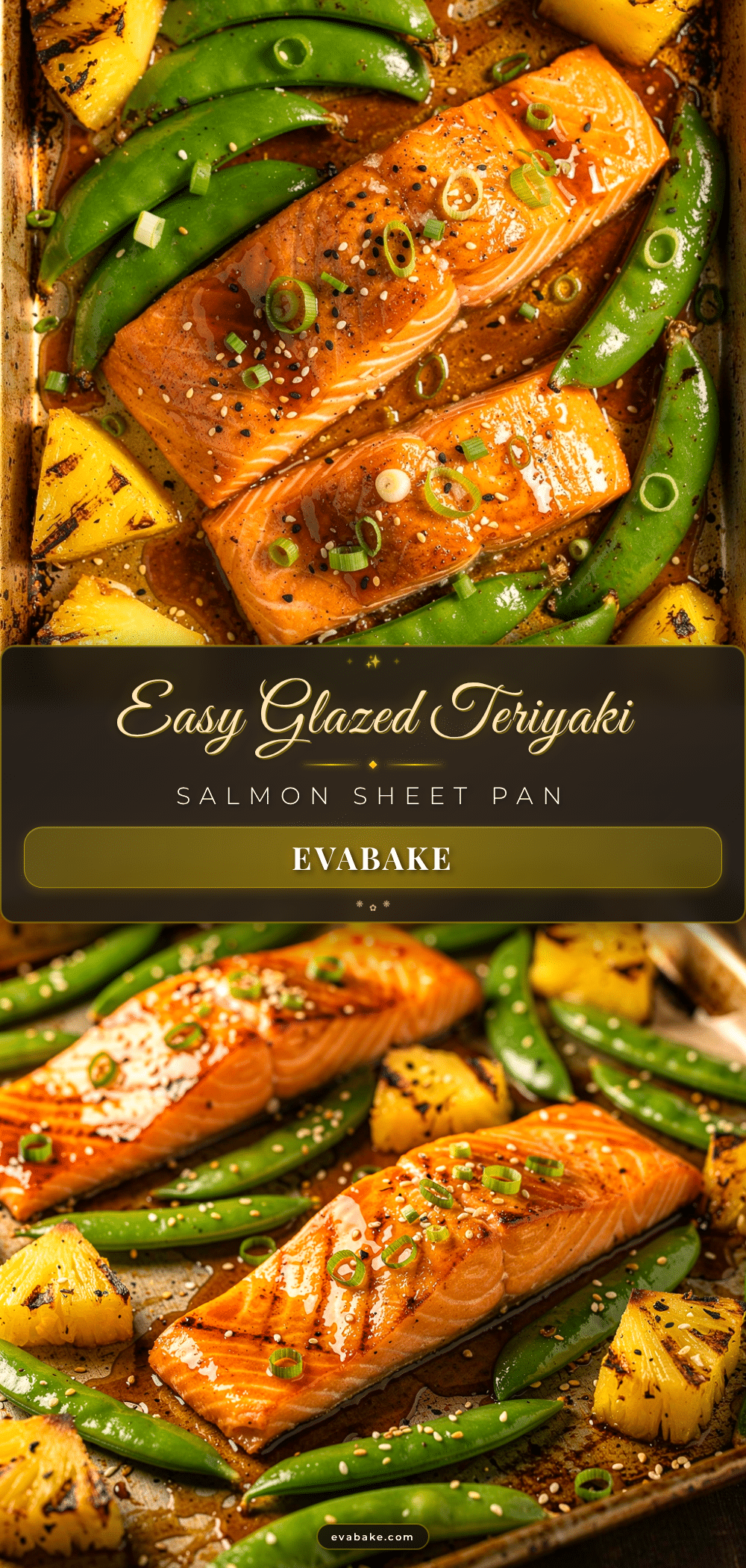teriyaki salmon sheet pan dinner recipe