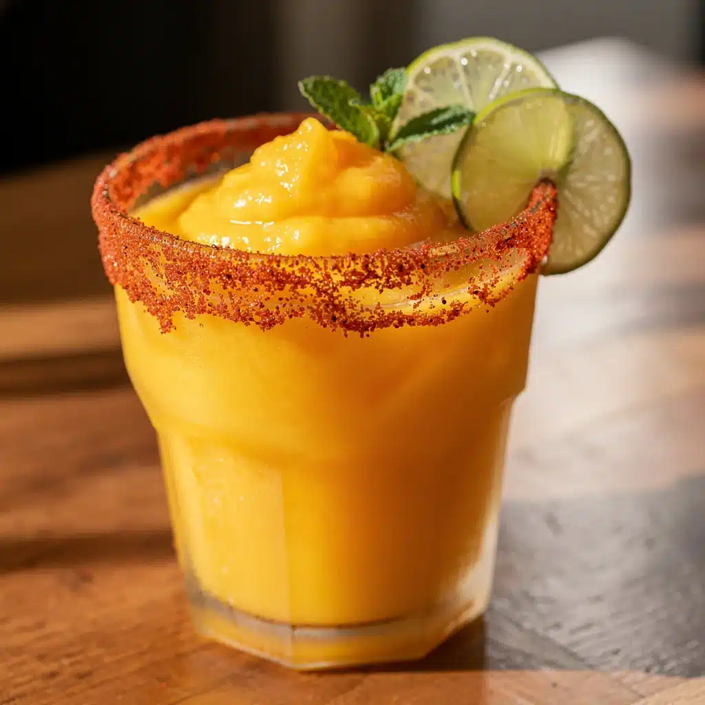 virgin frozen mango margarita - featured image