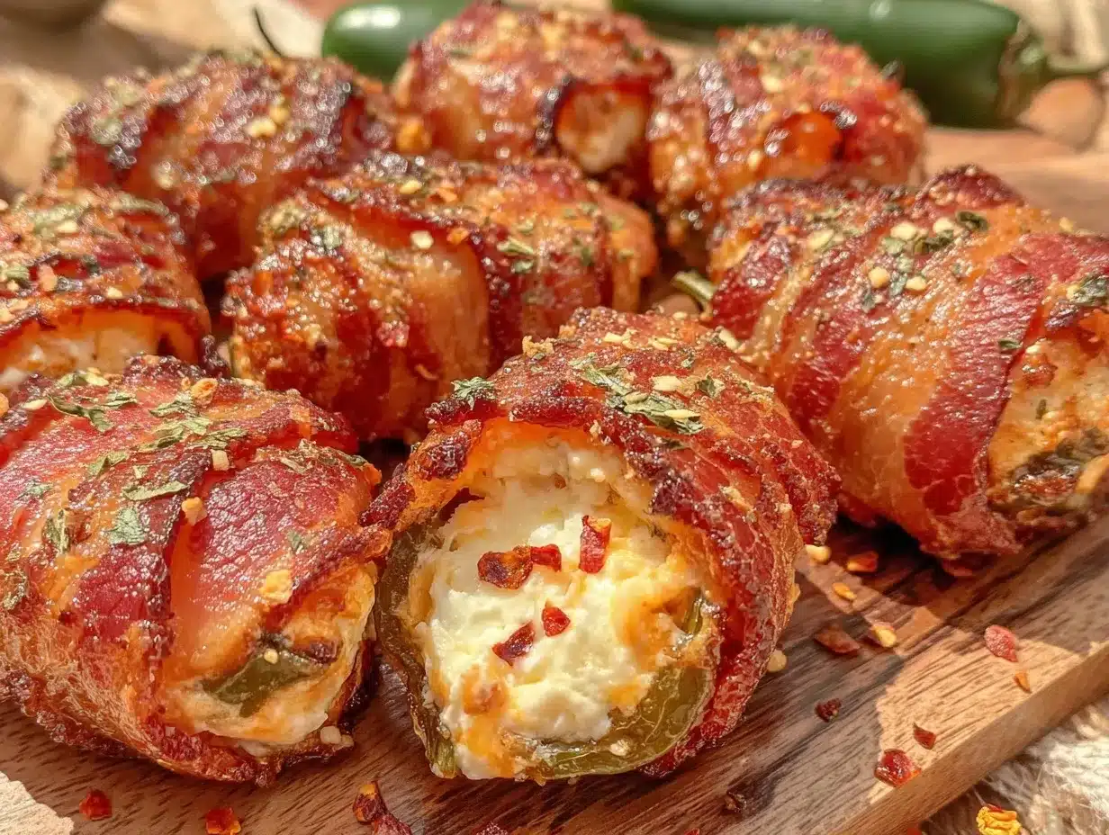 bacon-wrapped jalapeño poppers preparation steps
