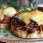 BBQ pulled pork benedict - featured image