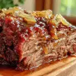 beer-braised beef brisket - featured image