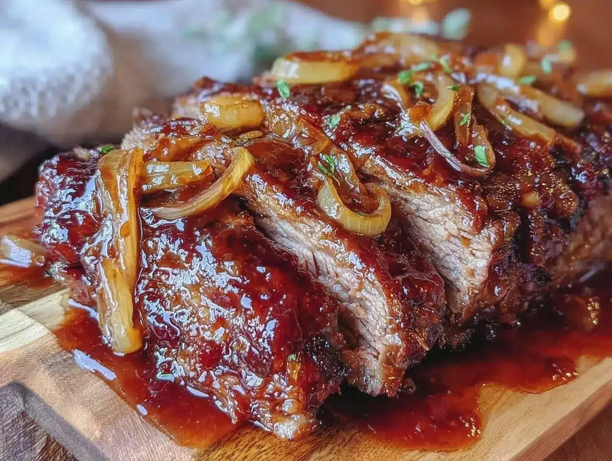 beer-braised beef brisket preparation steps