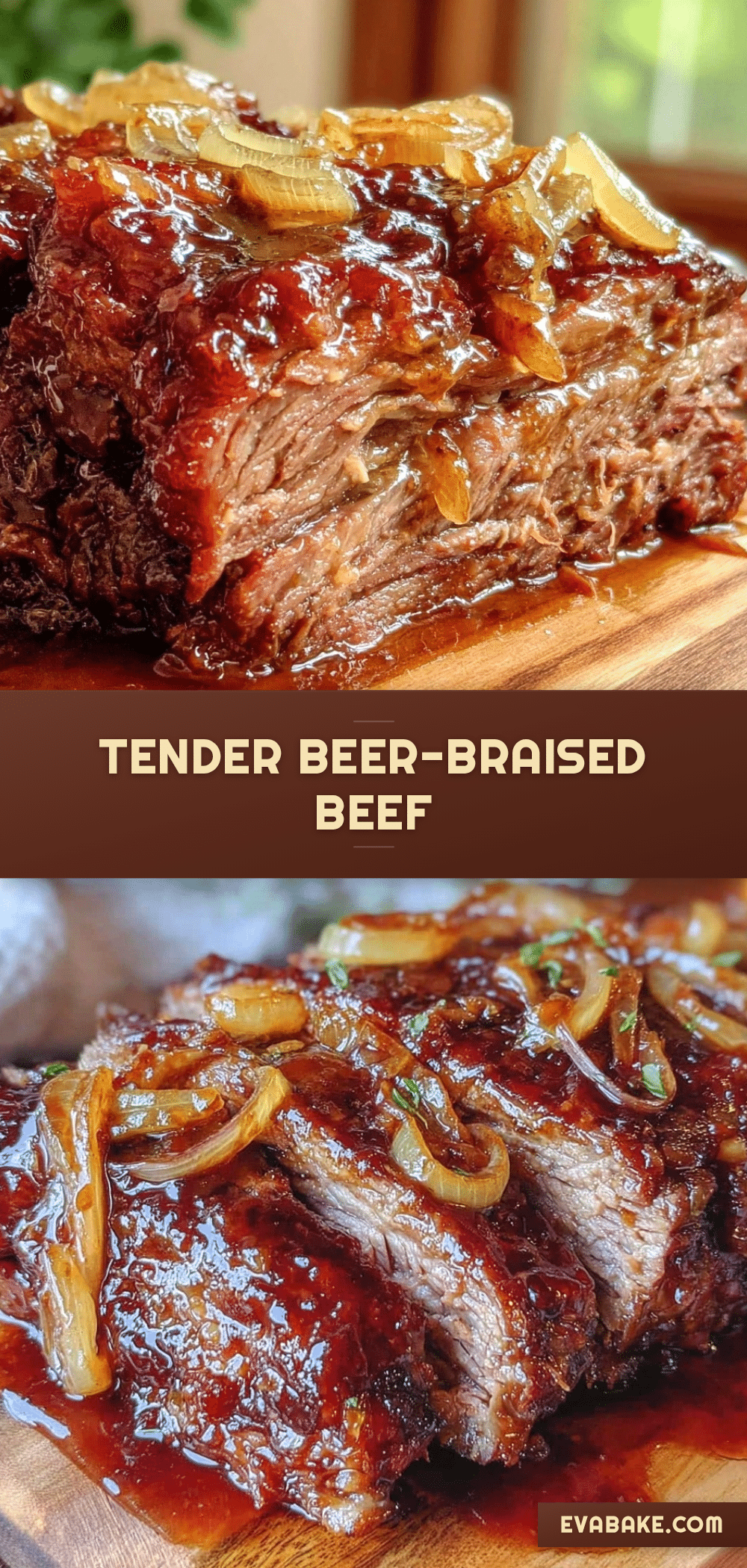 beer-braised beef brisket recipe