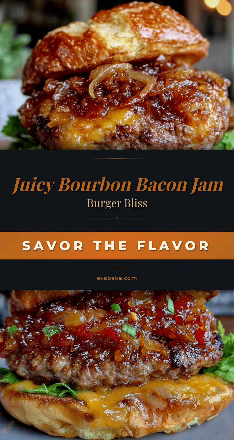 bourbon bacon jam burger recipe