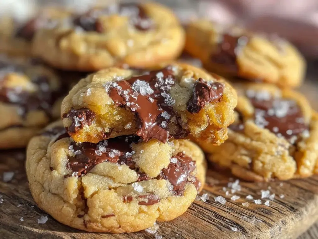 brown butter chocolate chip cookies - featured image