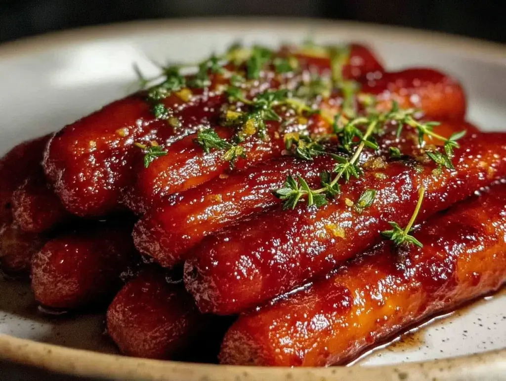 brown sugar glazed carrots - featured image