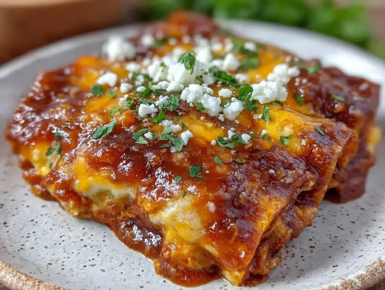 cheesy chicken enchiladas preparation steps