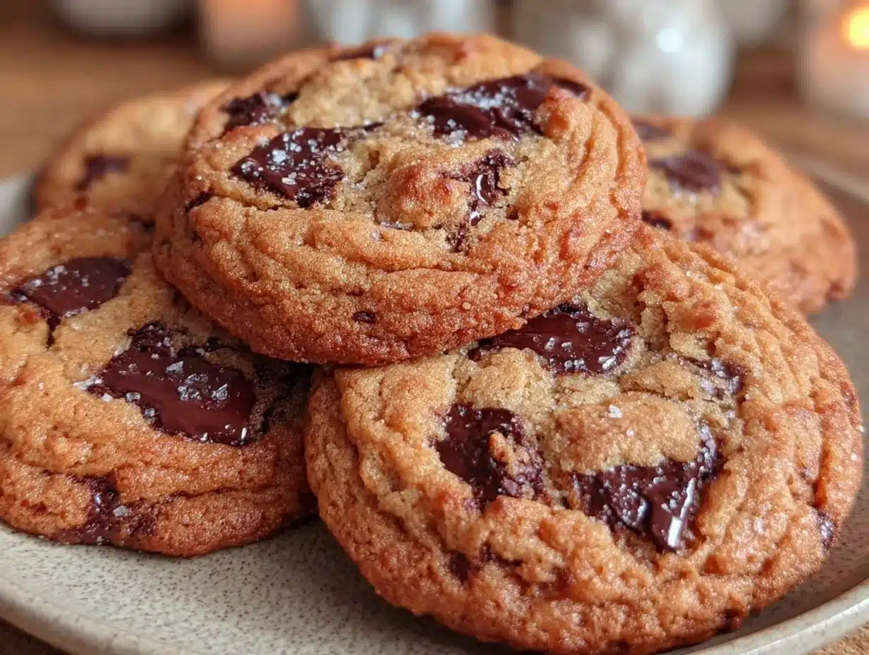 chewy brown butter chocolate chip cookies preparation steps