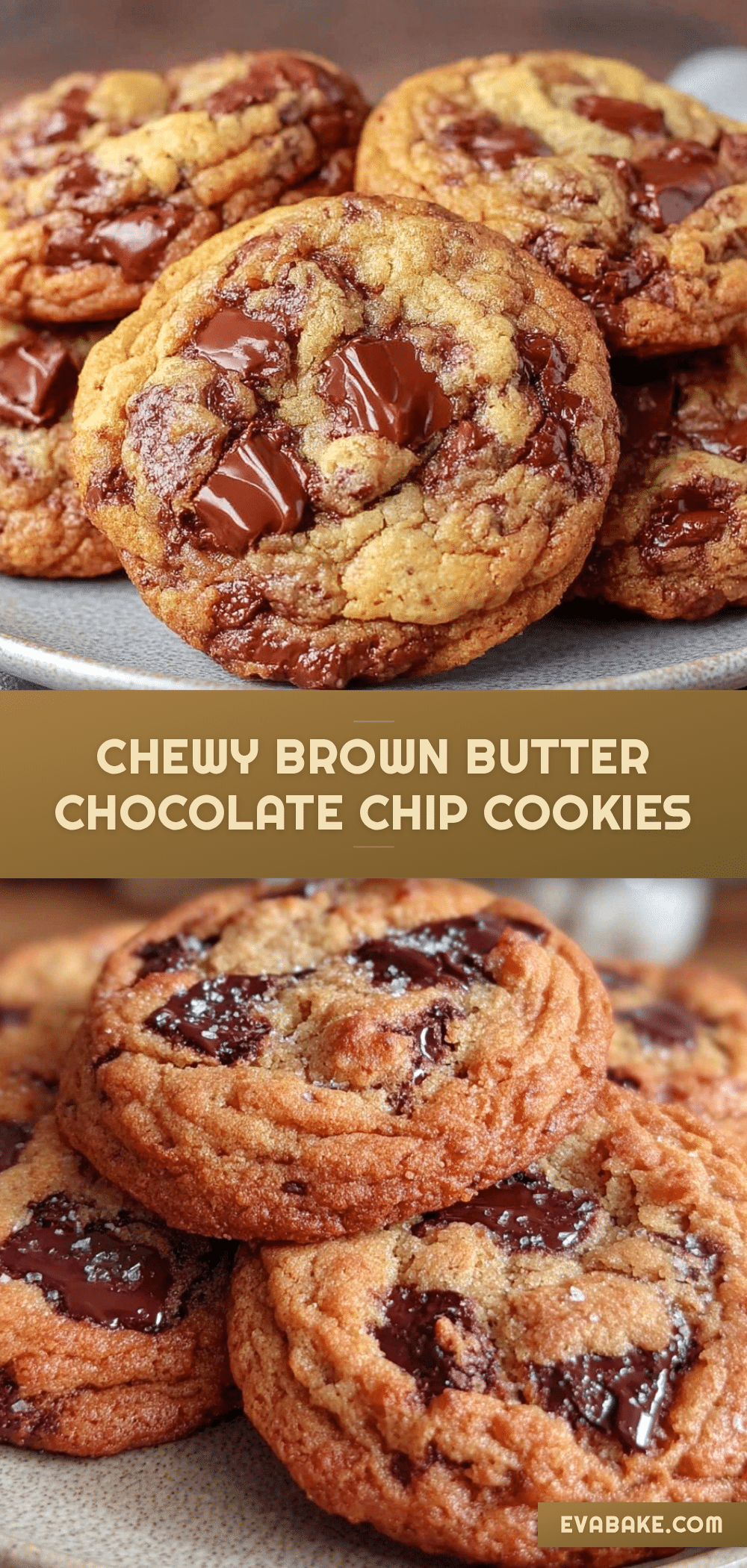 chewy brown butter chocolate chip cookies recipe