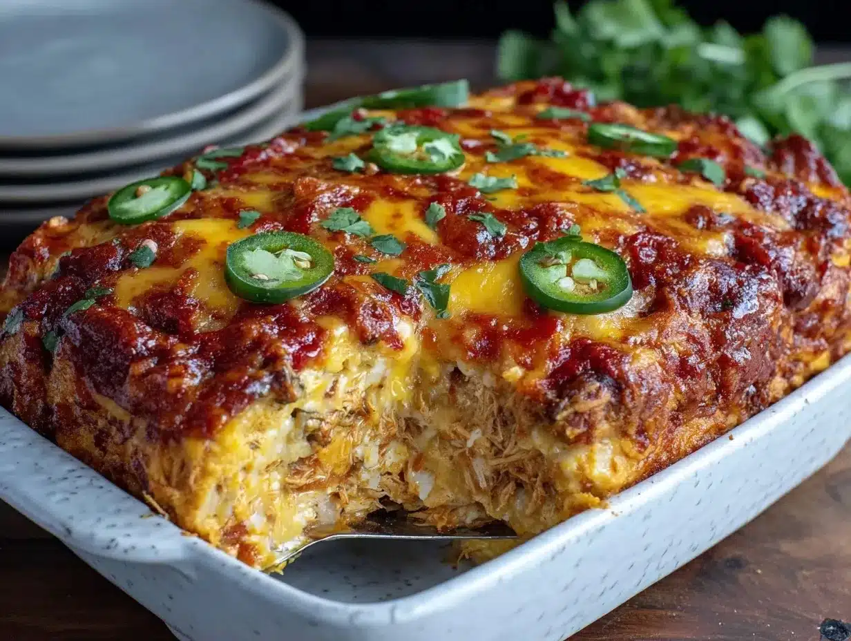 chicken enchilada casserole preparation steps