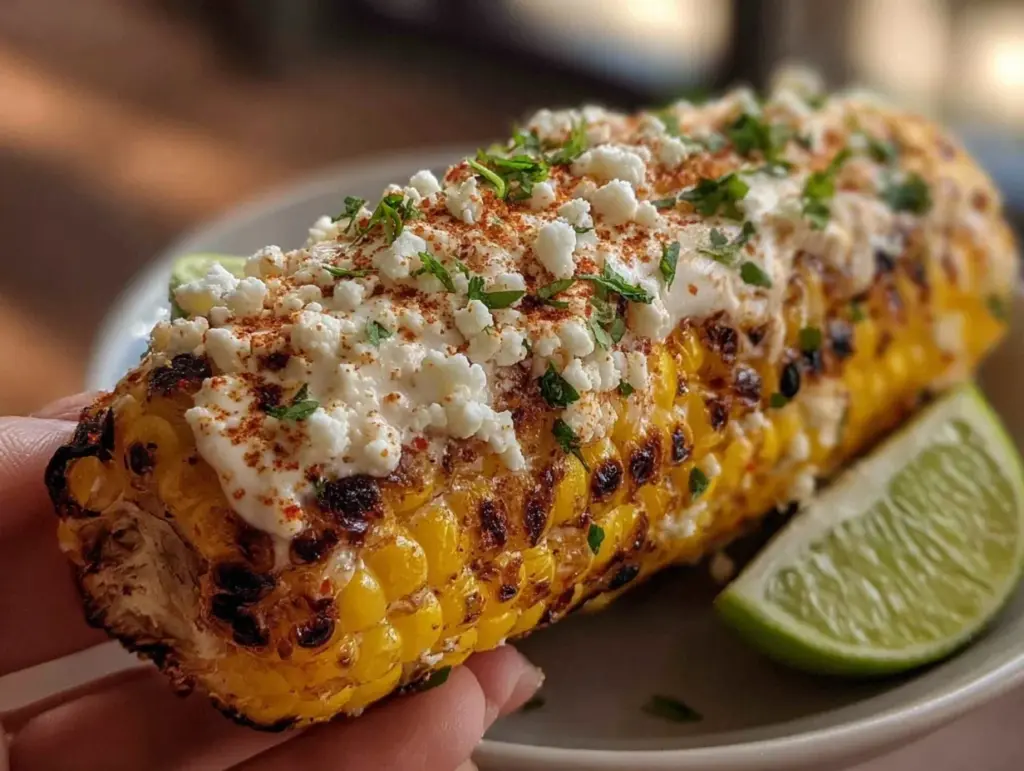 chipotle lime grilled corn - featured image