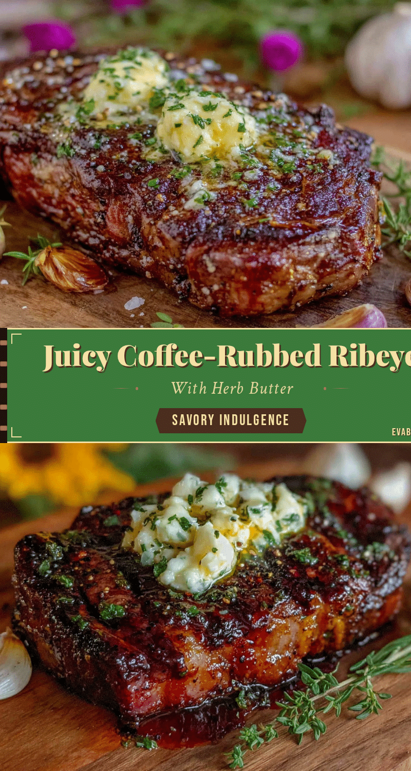 coffee-rubbed ribeye steak recipe