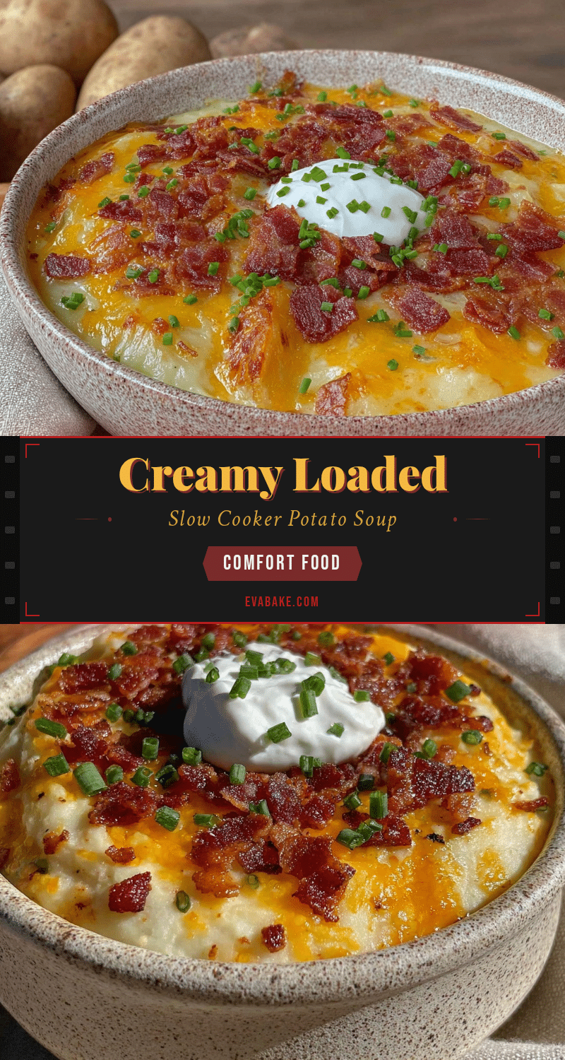 creamy loaded baked potato soup slow cooker recipe recipe