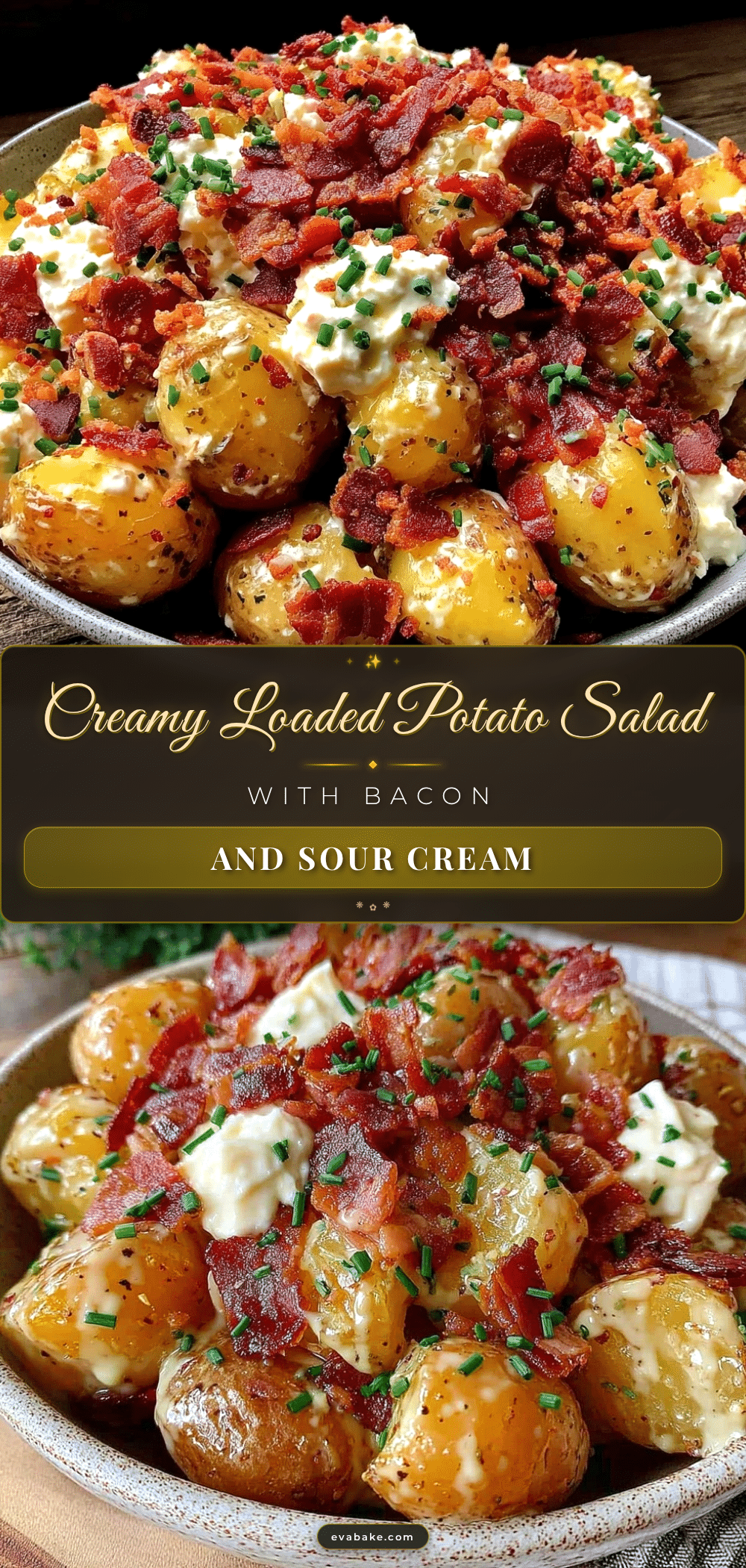 creamy loaded potato salad recipe