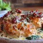 creamy one-pan tuscan chicken - featured image