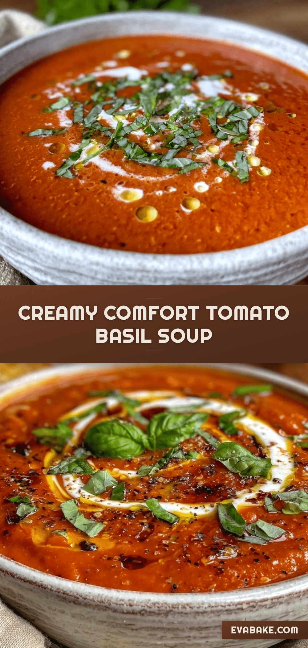 creamy tomato basil soup recipe