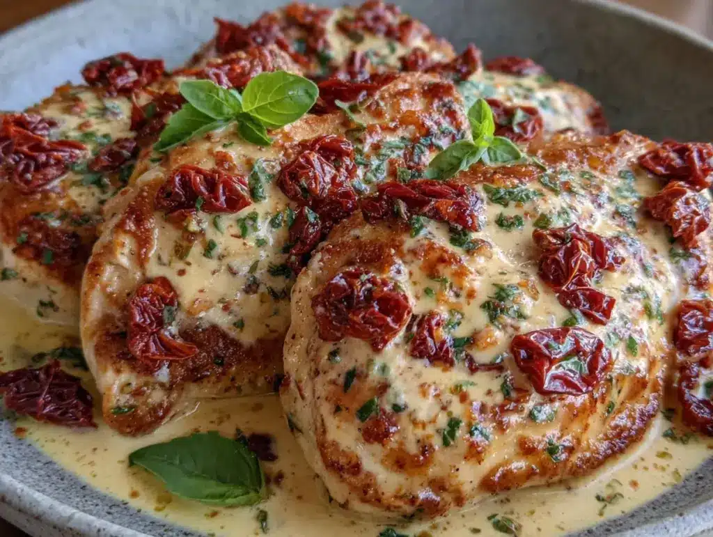 Creamy Tuscan Garlic Chicken - featured image