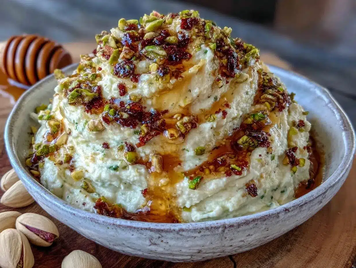 creamy whipped feta dip preparation steps