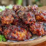 crispy air fryer chicken wings - featured image