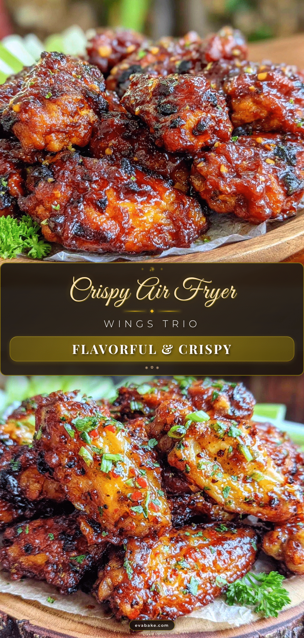 crispy air fryer chicken wings recipe