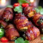crispy bacon-wrapped jalapeño poppers - featured image